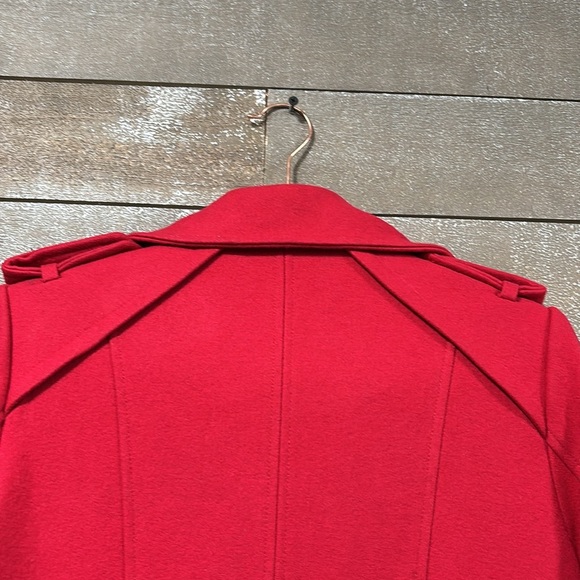 Green Envy red wool peacoat size L Medium - Picture 12 of 13